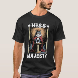 T-shirt Arbre de grattage pour chat de Sa Majesté Hiss