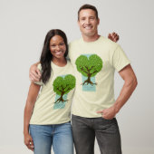 T-shirt Arbre de jour de la terre (Unisexe)
