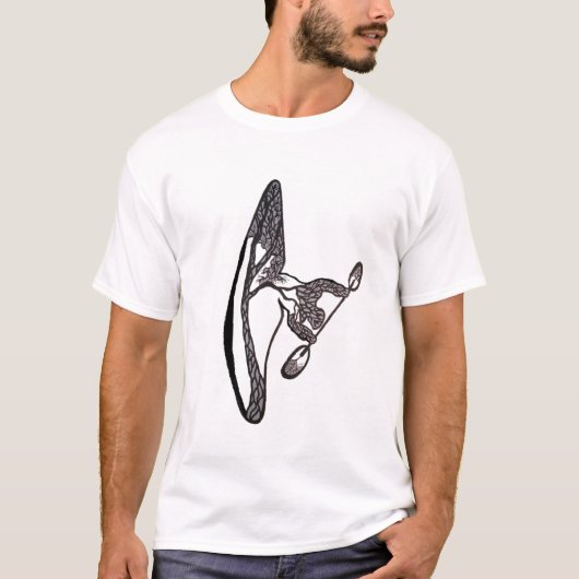 T-shirt arbre de kayak (Devant)
