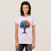 T-shirt Arbre de la connaissance (Devant entier)