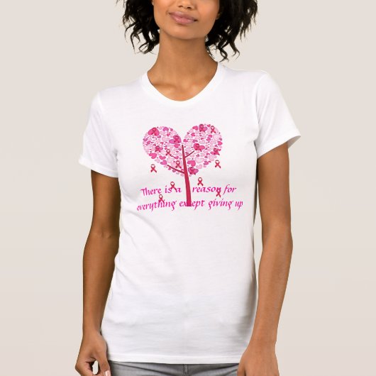 T-shirt Arbre de la vie rose posé (Devant)