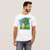 T-shirt Arbre de l'Amour (design sur le devant) (Devant entier)
