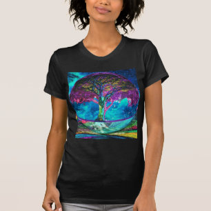 T-shirt Arbre de méditation de la vie