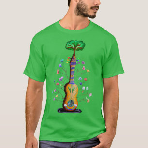 T-shirt Arbre de musique florissante