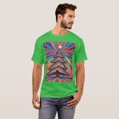 T-shirt Arbre de Noël (Devant entier)
