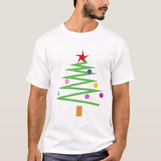 T-shirt Arbre de Noël (Devant)