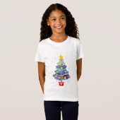 T-Shirt Arbre de Noël (Devant entier)
