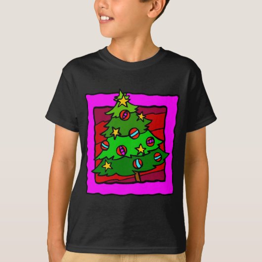 T-shirt Arbre de Noël (Devant)