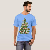 T-shirt Arbre de Noël19 garçon (Devant entier)