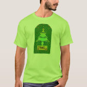 T-shirt Arbre de Noël celtique (Devant)