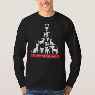 T-shirt Arbre de Noël Chihuahua pour Chihuahua Noël T