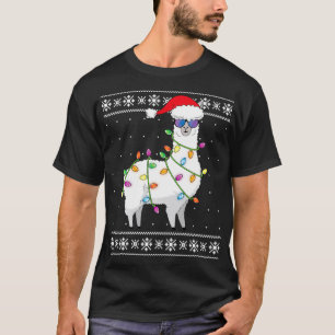 T-shirt Arbre de Noël d'Alpaca Drôle moche Sweet de Noël