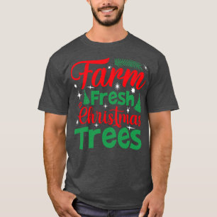 T-shirt Arbre de Noël frais ferme