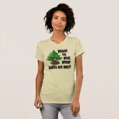 T-shirt Arbre de Noël hilare (Devant entier)