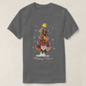 T-shirt Arbre de Noël moche Noël drôle Noël Noël (Design devant)