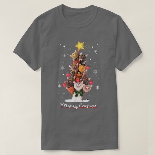 T-shirt Arbre de Noël moche Noël drôle Noël Noël (Design devant)