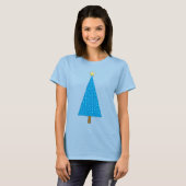 T-shirt Arbre de Noël moderne (Devant entier)