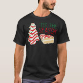 T-shirt Arbre de Noël Petit gâteau Debbie (Devant)