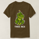 T-shirt Arbre de Noël Rex (Design devant)