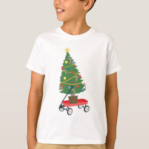 T-shirt Arbre de Noël Wagon
