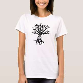 T-shirt Arbre de réservoir de tatouage de la vie