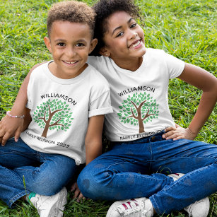 T-shirt Arbre de réunion familiale Cute Enfants personnali