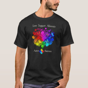 T-shirt Arbre de spectre d'autisme