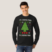 T-shirt Arbre de table périodique Oh Chemistree Fun Chimie (Devant entier)
