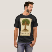 T-Shirt Arbre de Vie (Devant entier)