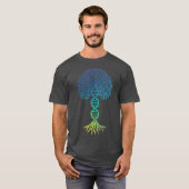 T-shirt Arbre de vie ADN science génétique Jour des terres (Devant entier)