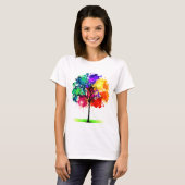T-shirt Arbre de vie coloré (Devant entier)