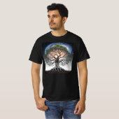 T-shirt Arbre de vie galactique (Devant entier)