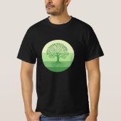 T-shirt arbre de vie, jour d'arbre (Devant)