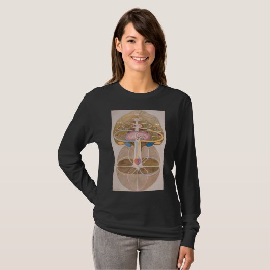 T-shirt Arbre des connaissances no 1 | Hilma af Klint | (Devant entier)