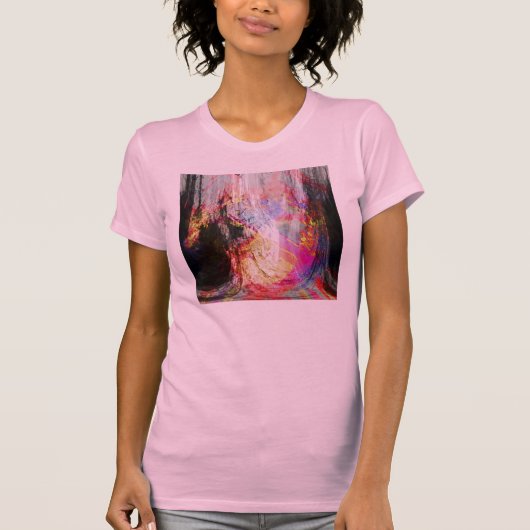 T-shirt "Arbre dessus de l'art des femmes de vie" (Devant)