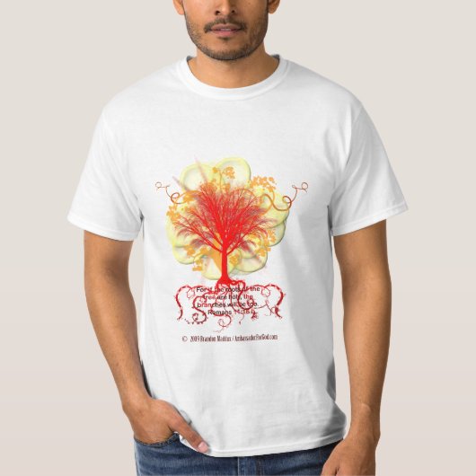 T-shirt Arbre et racines (Devant)