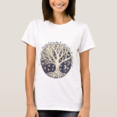 T-shirt Arbre et racines (Devant)