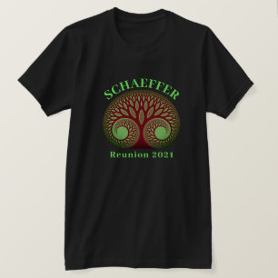 T-shirt Arbre familial de la vie Événement ou Réunion