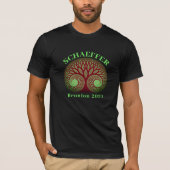 T-shirt Arbre familial de la vie Événement ou Réunion (Devant)