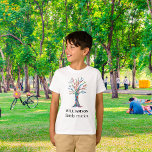T-shirt Arbre familial de réunion personnalisée<br><div class="desc">Commémorez votre réunion de famille avec le T-shirt de cet enfant élégant. Il est décoré d'un arbre généalogique en mosaïque colorée et est facilement personnalisable avec votre nom de famille. Utilisez l'option Personnaliser supplémentaire pour modifier la taille, le style ou la couleur du texte. Parce que nous créons notre oeuvre,...</div>