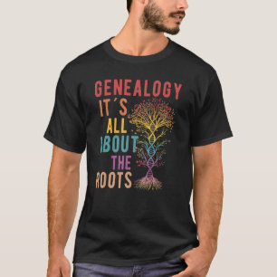 T-shirt Arbre familial Historien de la famille Généalogie