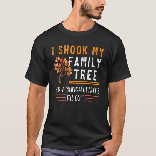 T-shirt Arbre Familial Plein De Nuts Vacances Et Reun Fami (Devant)