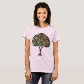 T-shirt Arbre floral (Devant entier)