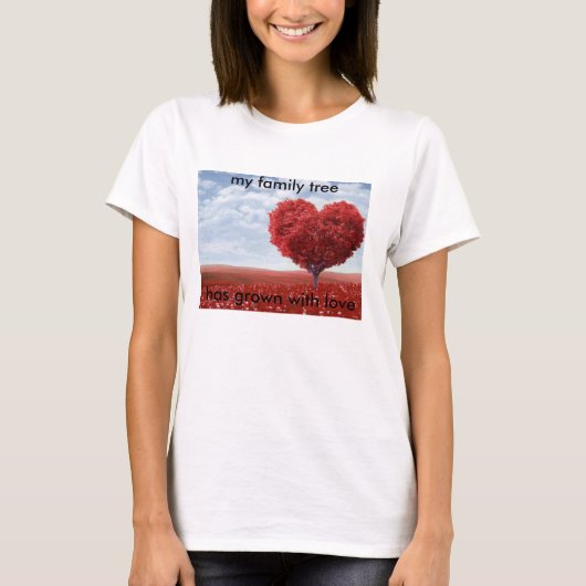 T-shirt arbre généalogique (Devant)