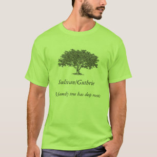 T-shirt - arbre généalogique a des racines profo