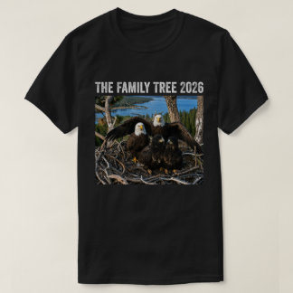 T-shirt Arbre généalogique de la famille d'aigle de Jackie