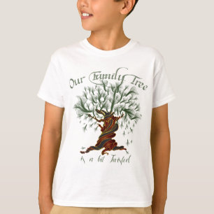 T-shirt arbre généalogique un peu tordu