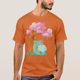 T-shirt Arbre japonais en fleurs de cerisier Sakura Cute F