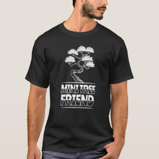 T-shirt Arbre Miniature Bonsaï Ami des Enthousiastes du Fe