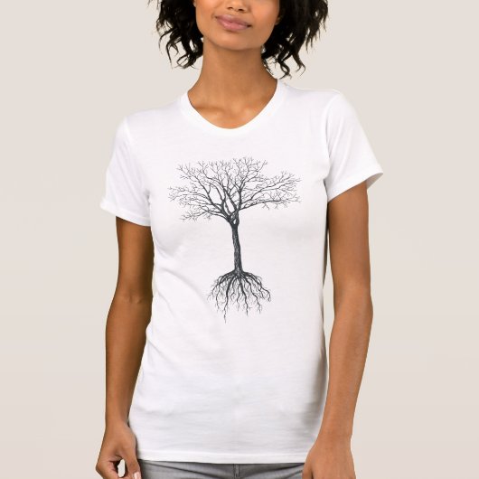 T-shirt arbre nu (Devant)